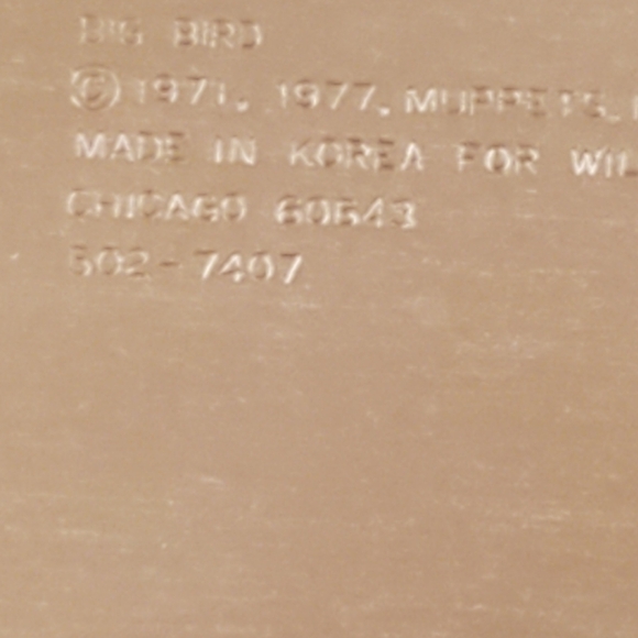 Vintage 1971, 1977 Wilton Big Bird Cake Pan Sesame Street Baking Mold - Picture 3 of 6